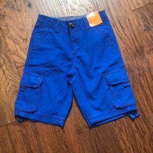 Gymboree NWT Boys Blue cargo shorts